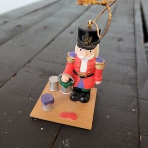 Westmar Ind. Vintage 1998 Nutcracker Ornament Christmas Tree Painted Painting